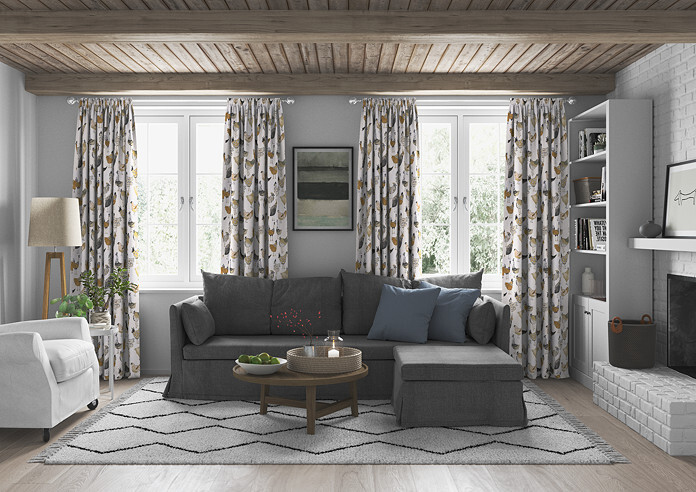 Harriet, Graphite - Made to Measure Curtains - Image 5